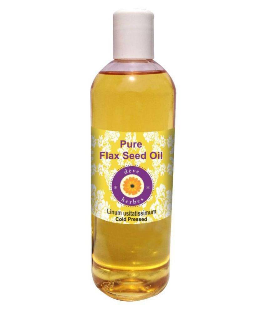 Deve Herbes Pure Flax Seed Carrier Oil 200 ml Deve Herbes Pure Flax Seed Carrier Oil 200 ml