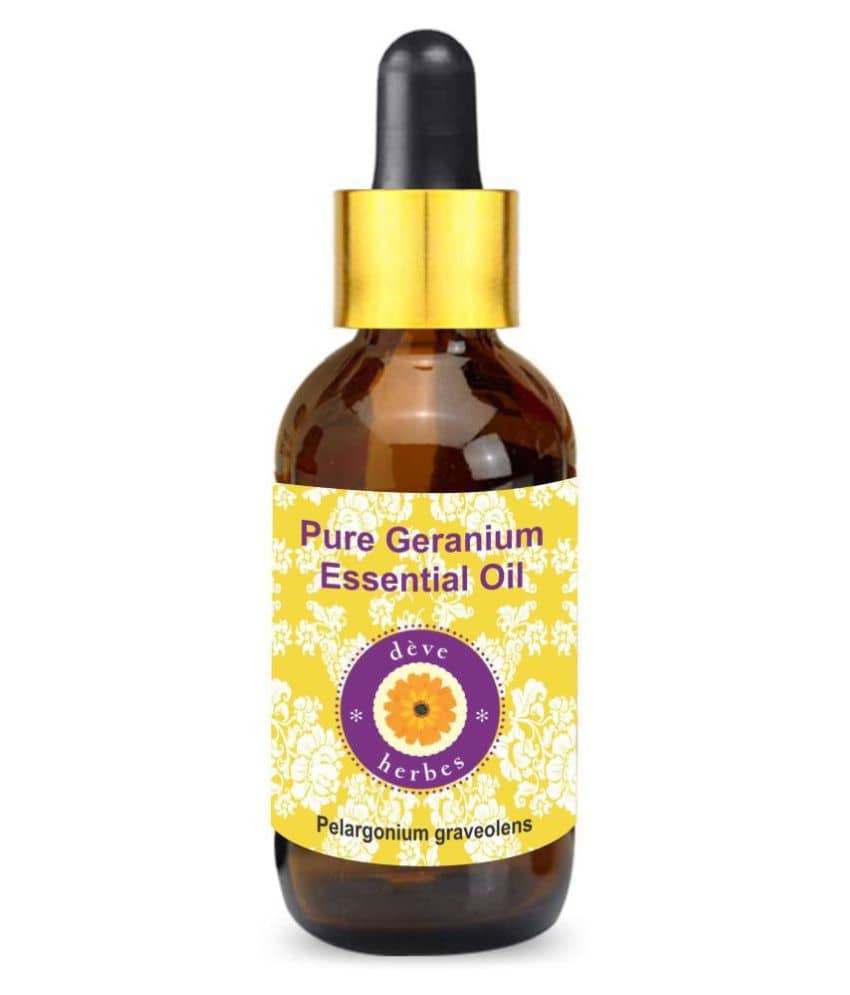 Deve Herbes Pure Geranium Essential Oil 10 ml