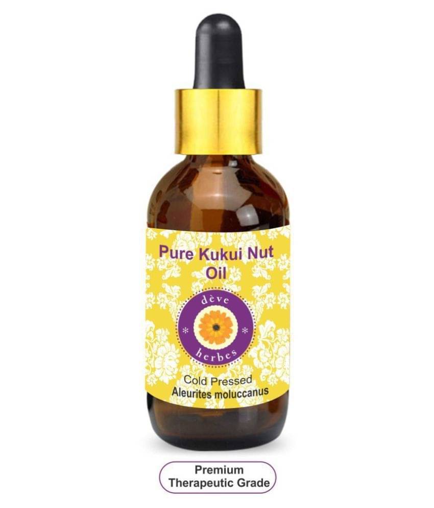Deve Herbes Pure Kukui Nut Carrier Oil 30 ml Deve Herbes Pure Kukui Nut Carrier Oil 30 ml