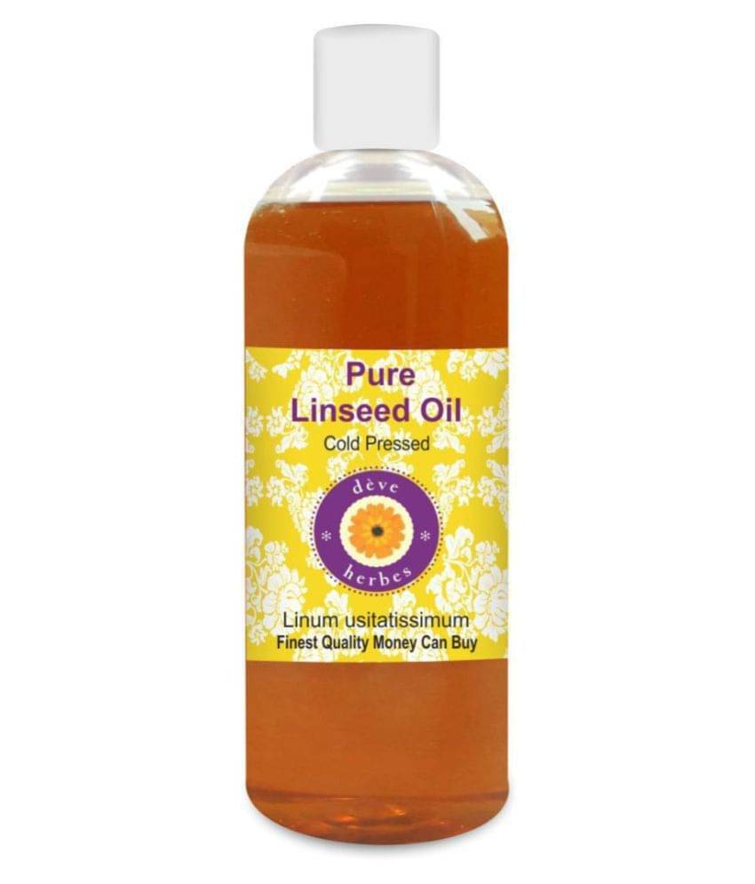 Deve Herbes Pure Linseed Carrier Oil 200 mL Deve Herbes Pure Linseed Carrier Oil 200 mL