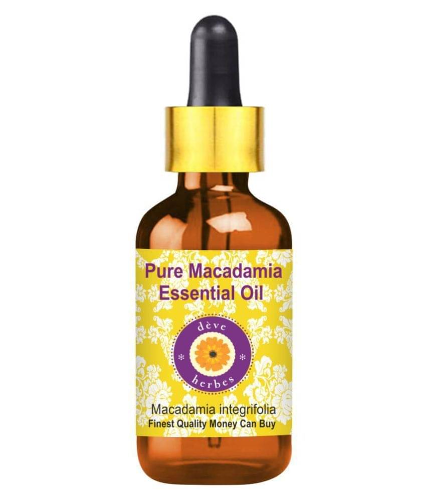 Deve Herbes Pure Macadamia Essential Oil 15 mL Deve Herbes Pure Macadamia Essential Oil 15 mL