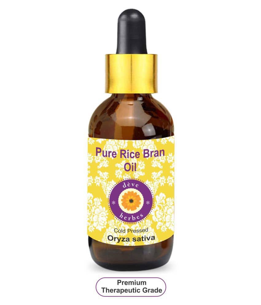 Deve Herbes Pure Rice Bran Carrier Oil 50 ml