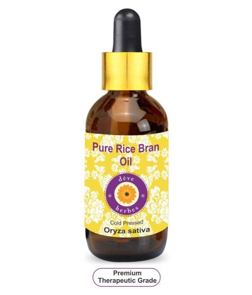 Deve Herbes Pure Rice Bran Carrier Oil 100 ml     			Deve Herbes Pure Rice Bran Carrier Oil 100 ml