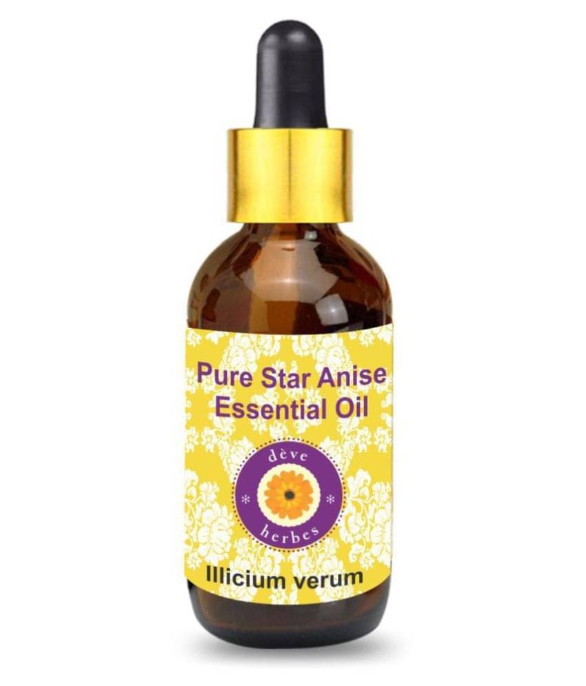 Deve Herbes Pure Star Anise Essential Oil 15 ml Deve Herbes Pure Star Anise Essential Oil 15 ml
