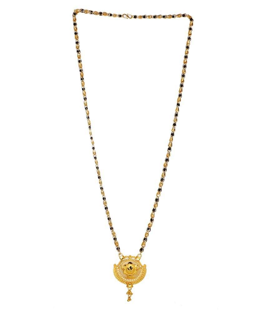     			Shankhraj Mall Gold Plated Letest & Designer Mangalsutra For Women-100227