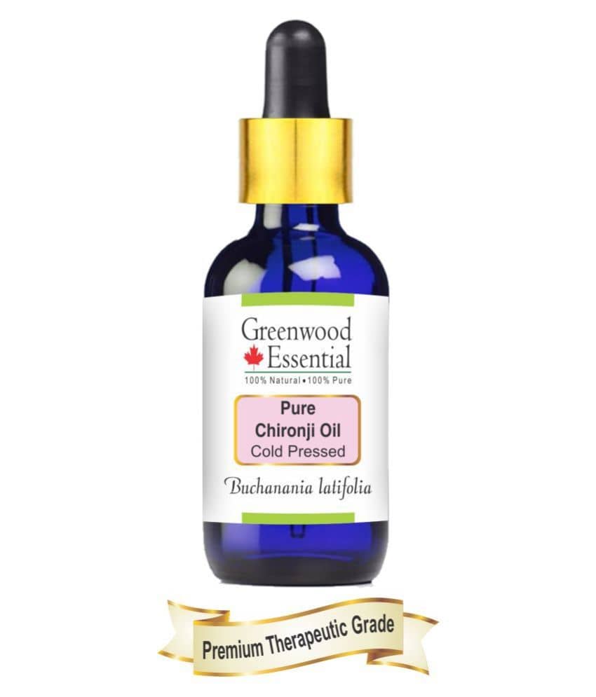 Greenwood Essential Pure Chironji   Carrier Oil 50 ml