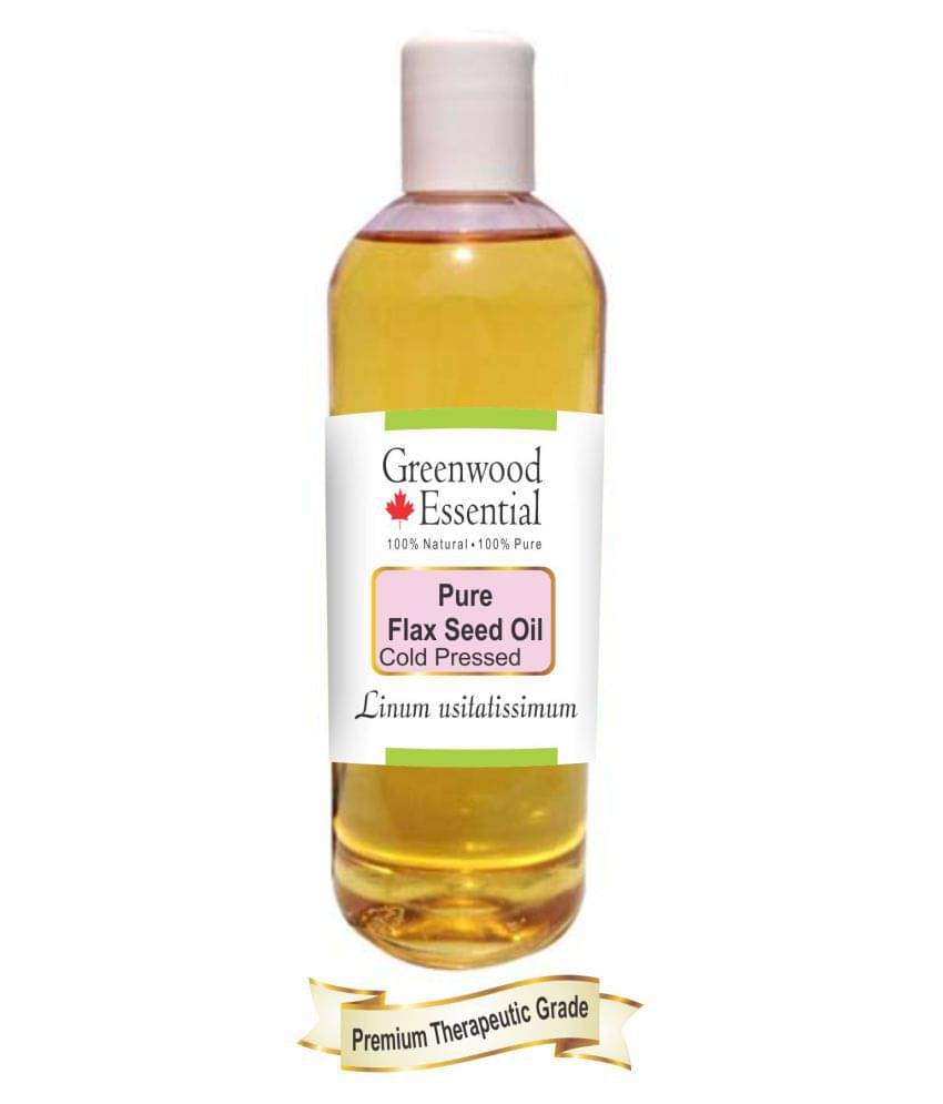 Greenwood Essential Pure Flax Seed Carrier Oil 200 ml Greenwood Essential Pure Flax Seed Carrier Oil 200 ml