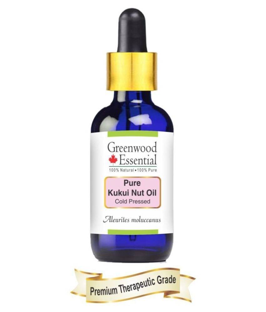Greenwood Essential Pure Kukui Nut Carrier Oil 50 ml Greenwood Essential Pure Kukui Nut Carrier Oil 50 ml
