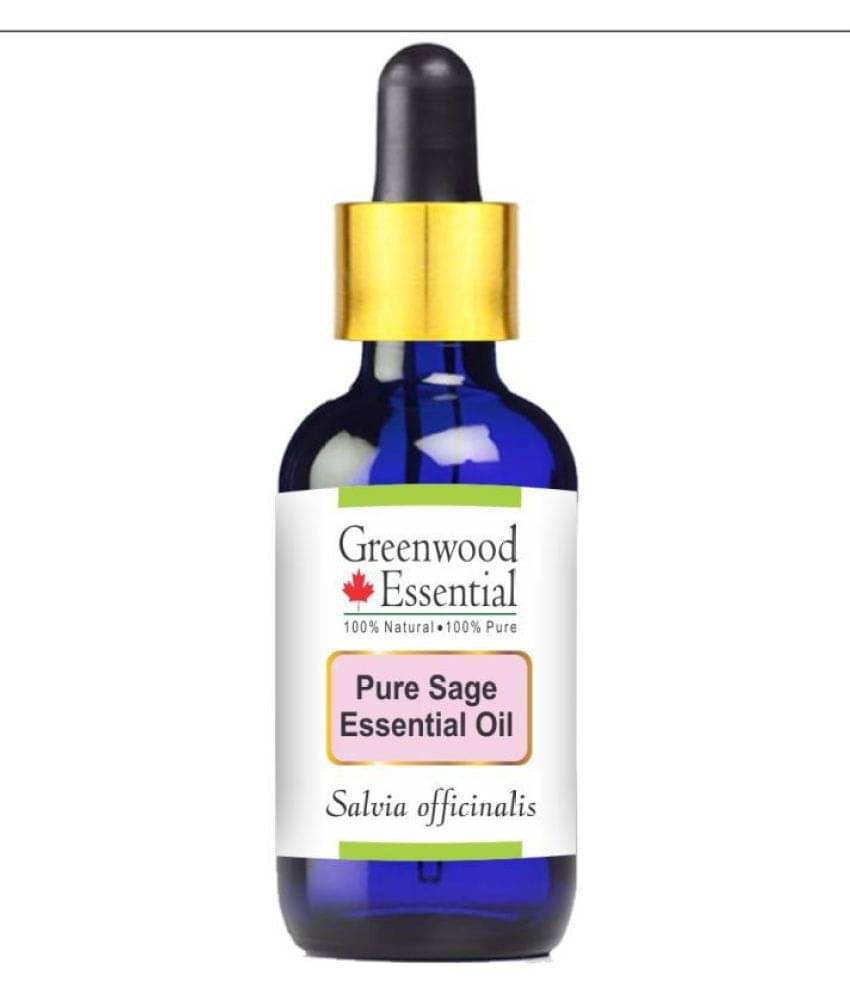 Greenwood Essential Pure Sage Essential Oil 10 ml Greenwood Essential Pure Sage Essential Oil 10 ml