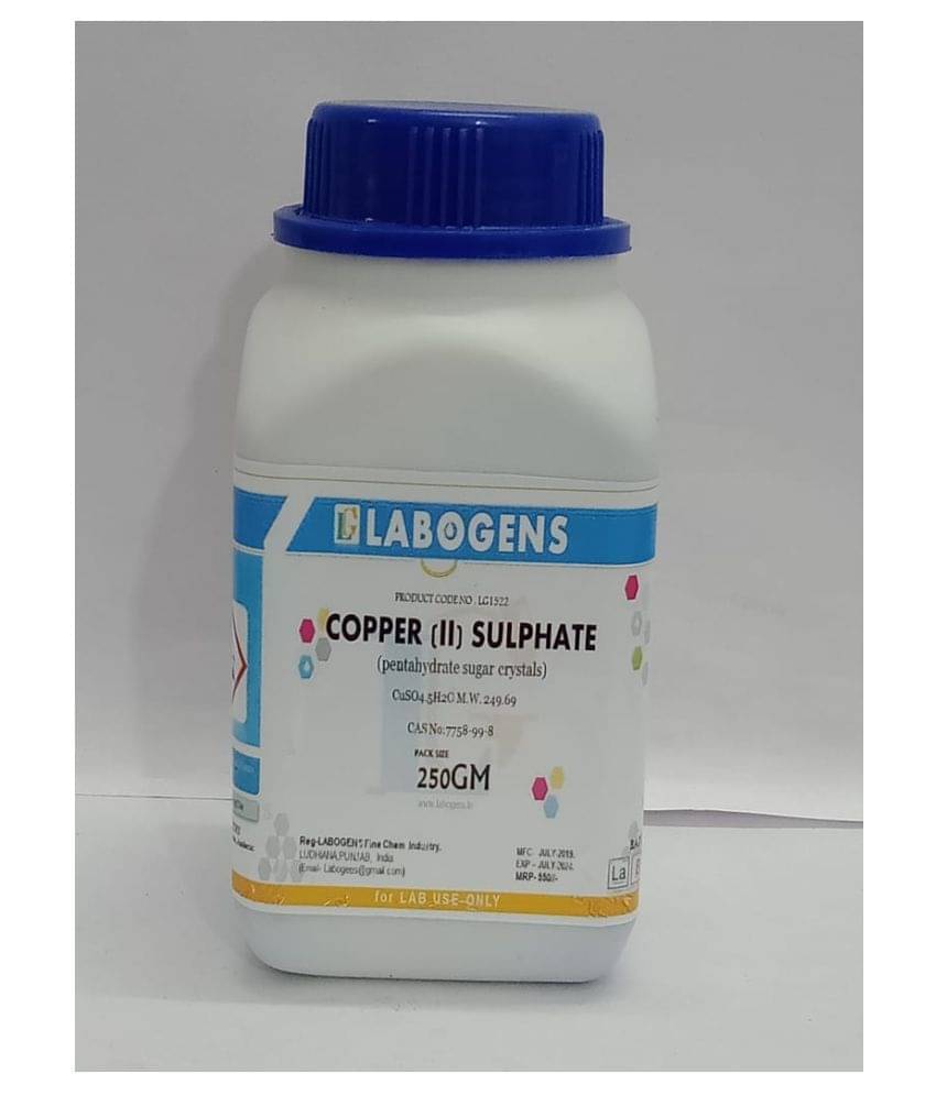     			LABOGENS COPPER (II) SULPHATE Extra Pure  250GM