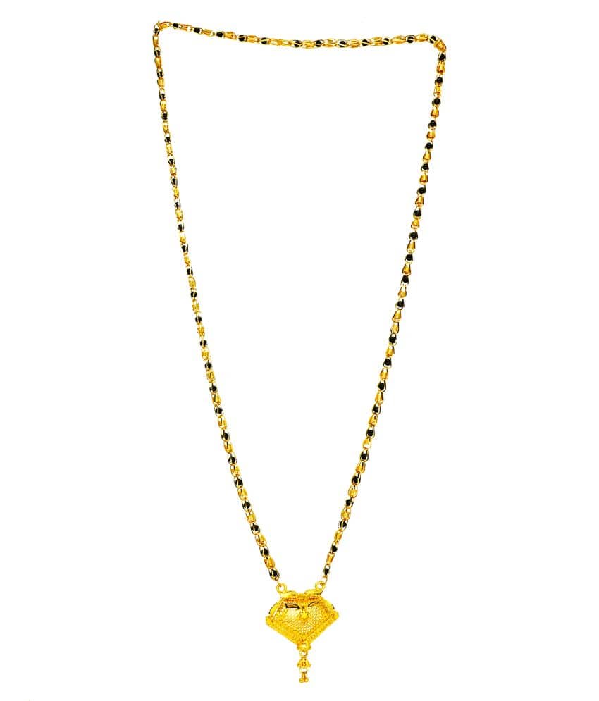 Shankhraj Mall Gold Plated Letest & Designer Mangalsutra For Women-100231