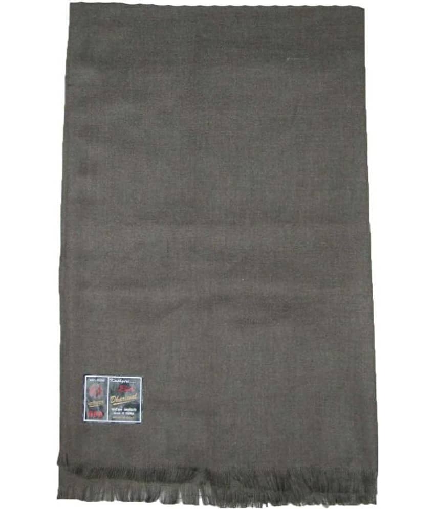 Dhariwal Gray Solid Woolen Shawls For Winters - Jewellery Sets | Buy online on ZillyBuy