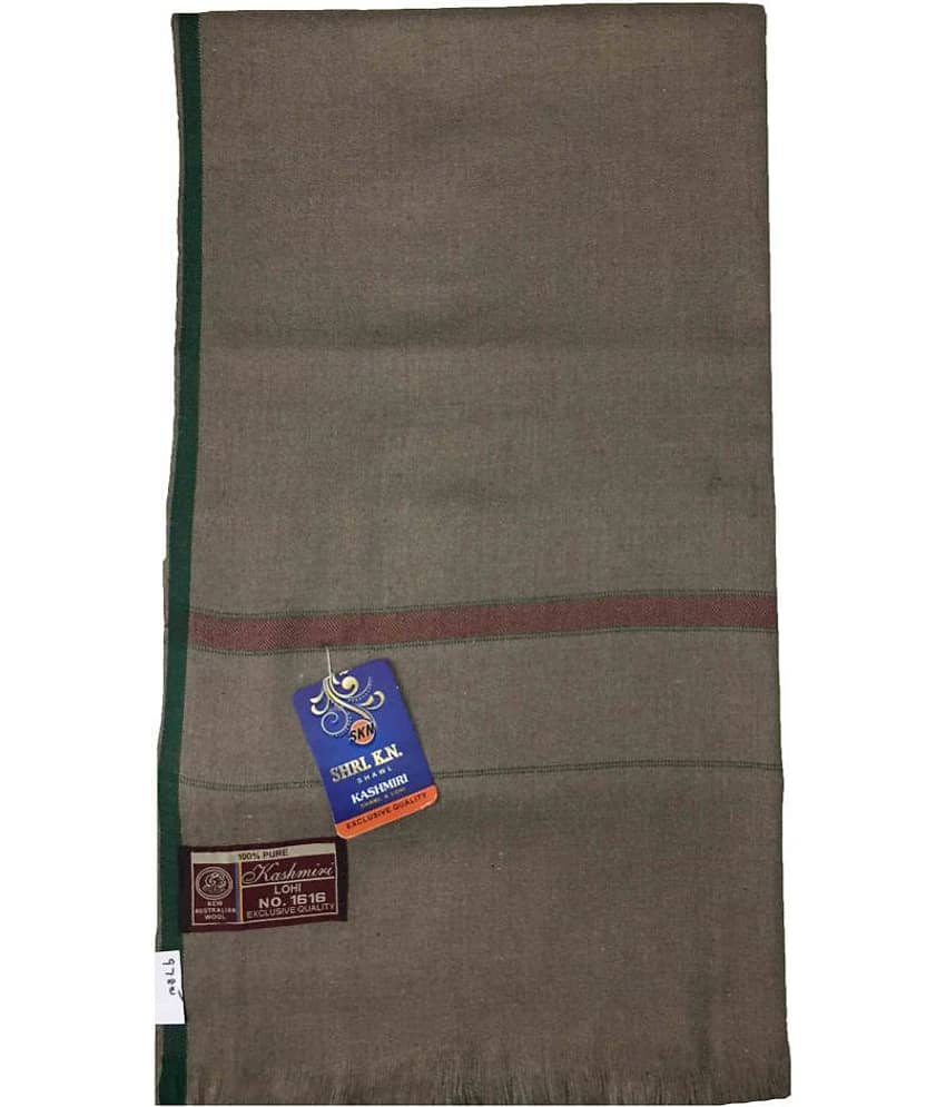 KASHMIRI Gray Solid Woolen Shawls - Jewellery Sets | Buy online on ZillyBuy