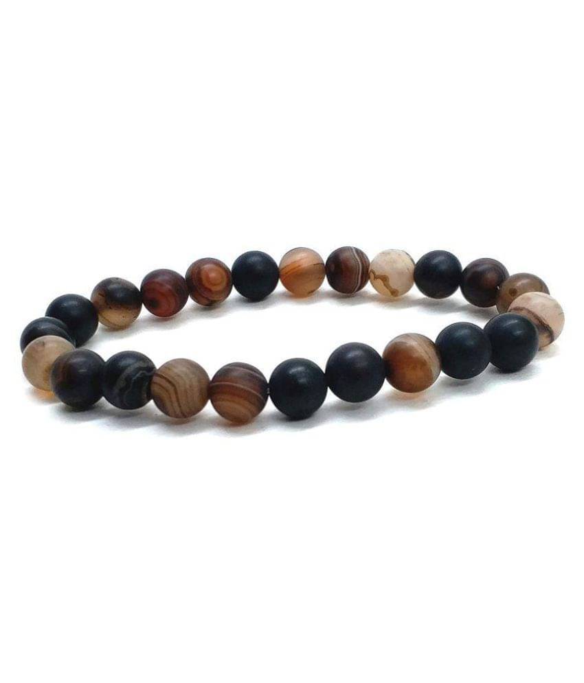 Sulemani Hakik Matte Finish 8 mm Stretch Bracelet, King Sulemani Agate Bracelet Sulemani Hakik Matte Finish 8 mm Stretch Bracelet, King Sulemani Agate Bracelet
