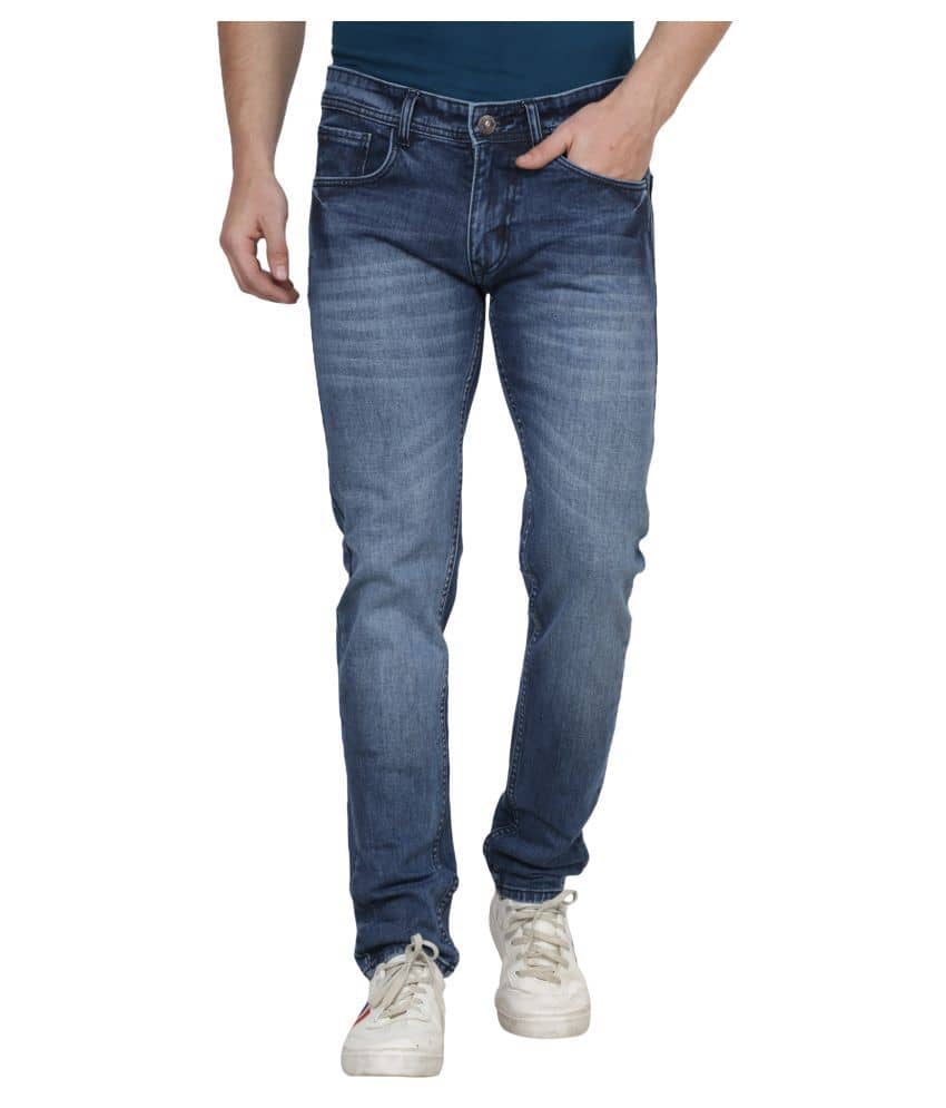 ZAYSH Blue Regular Fit Jeans - Jeans | Buy online on ZillyBuy