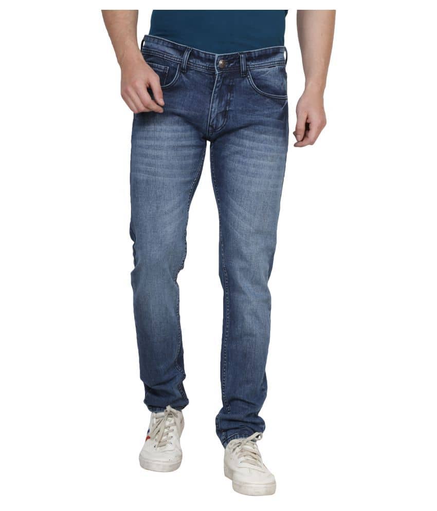 ZAYSH Blue Regular Fit Jeans - Jeans | Buy online on ZillyBuy