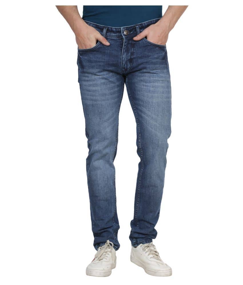 ZAYSH Blue Regular Fit Jeans - Jeans | Buy online on ZillyBuy