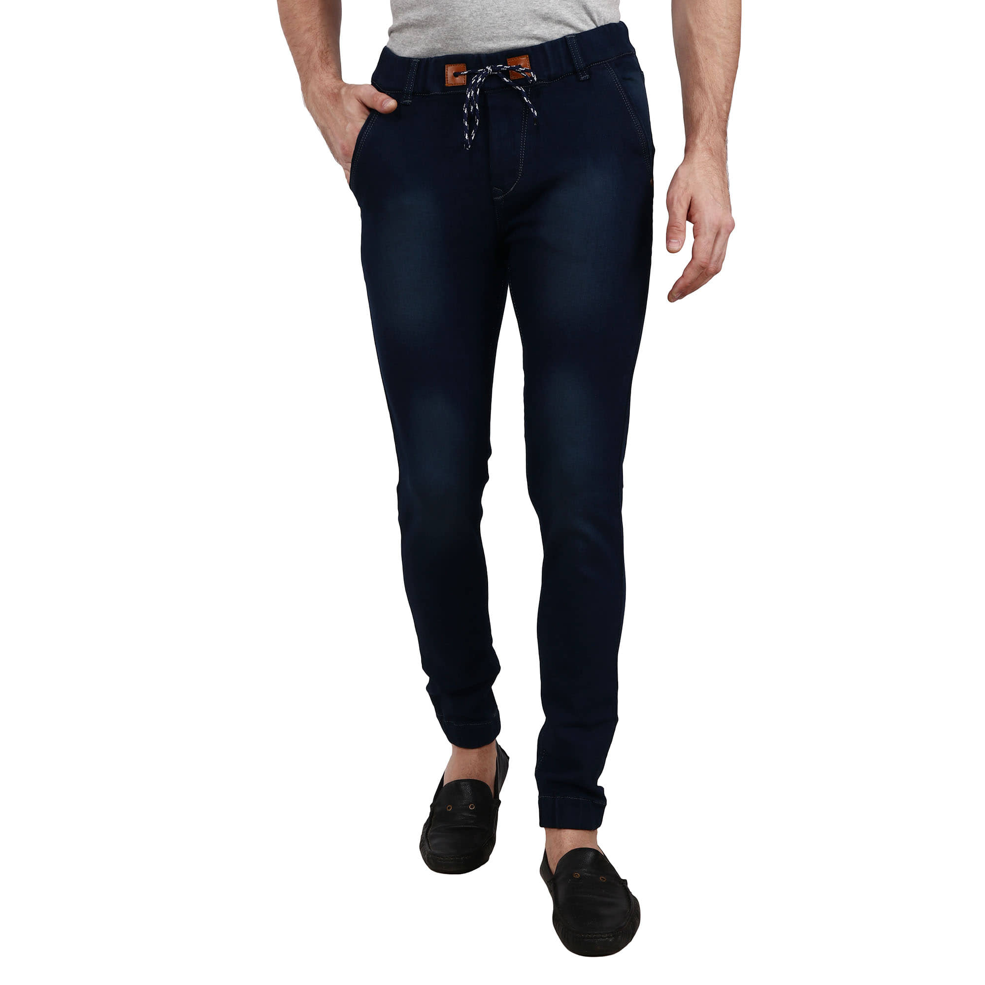 ZAYSH Dark Blue Regular Fit Jeans - Jeans | Buy online on ZillyBuy