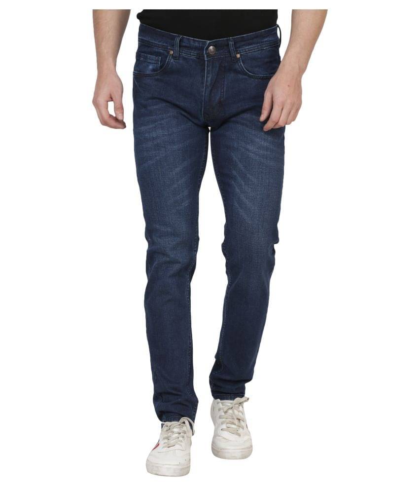 ZAYSH Dark Blue Regular Fit Jeans ZAYSH Dark Blue Regular Fit Jeans