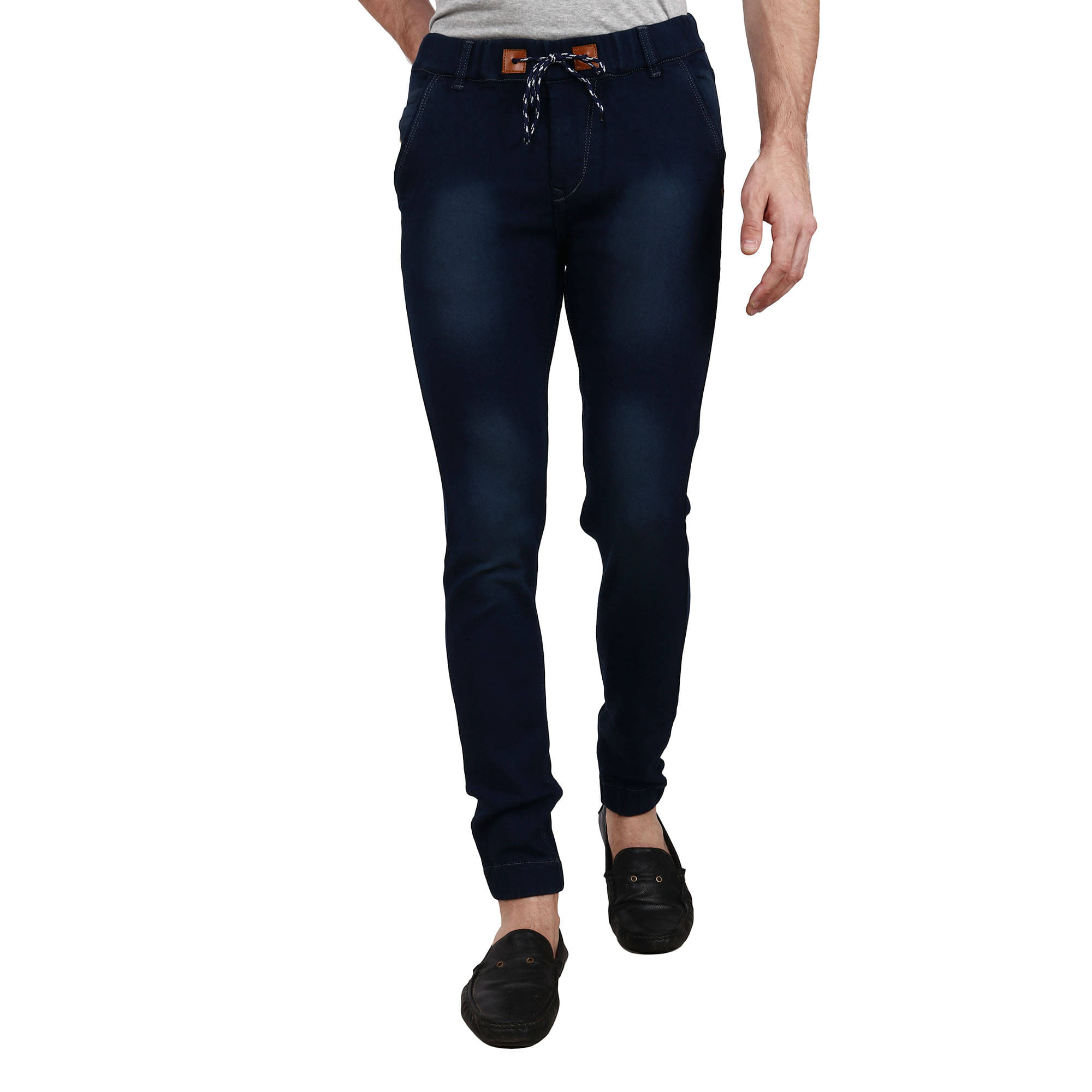 ZAYSH Dark Blue Regular Fit Jeans ZAYSH Dark Blue Regular Fit Jeans
