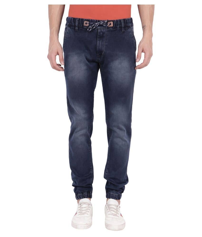 ZAYSH Dark Blue Regular Fit Jeans - Jeans | Buy online on ZillyBuy