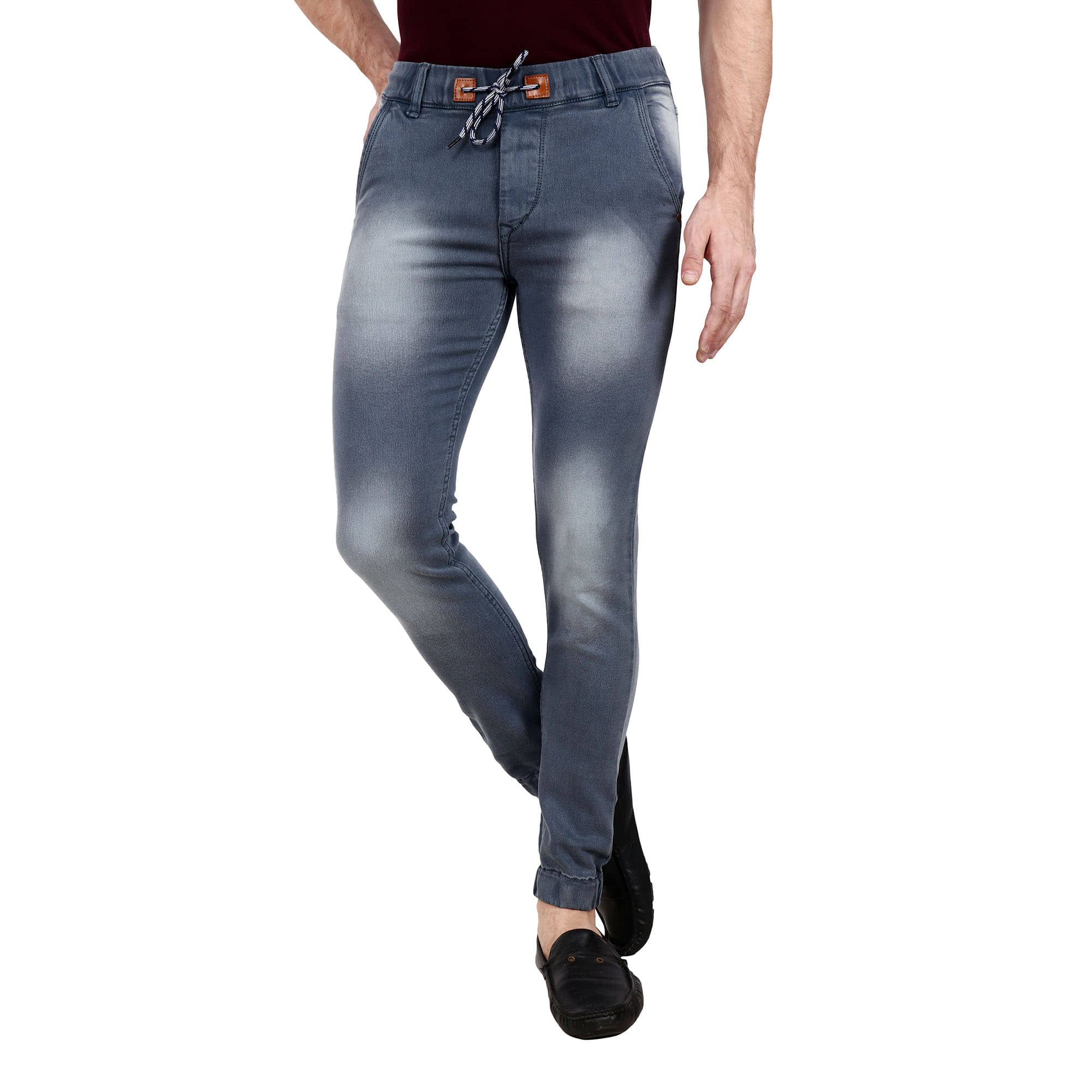 ZAYSH Grey Regular Fit Jeans - Jeans | Buy online on ZillyBuy