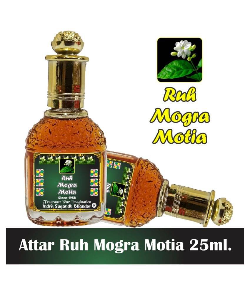     			INDRA SUGANDH BHANDAR - Ruh Mogra Motia Attar For Men & Women 25ml Pack Of 1