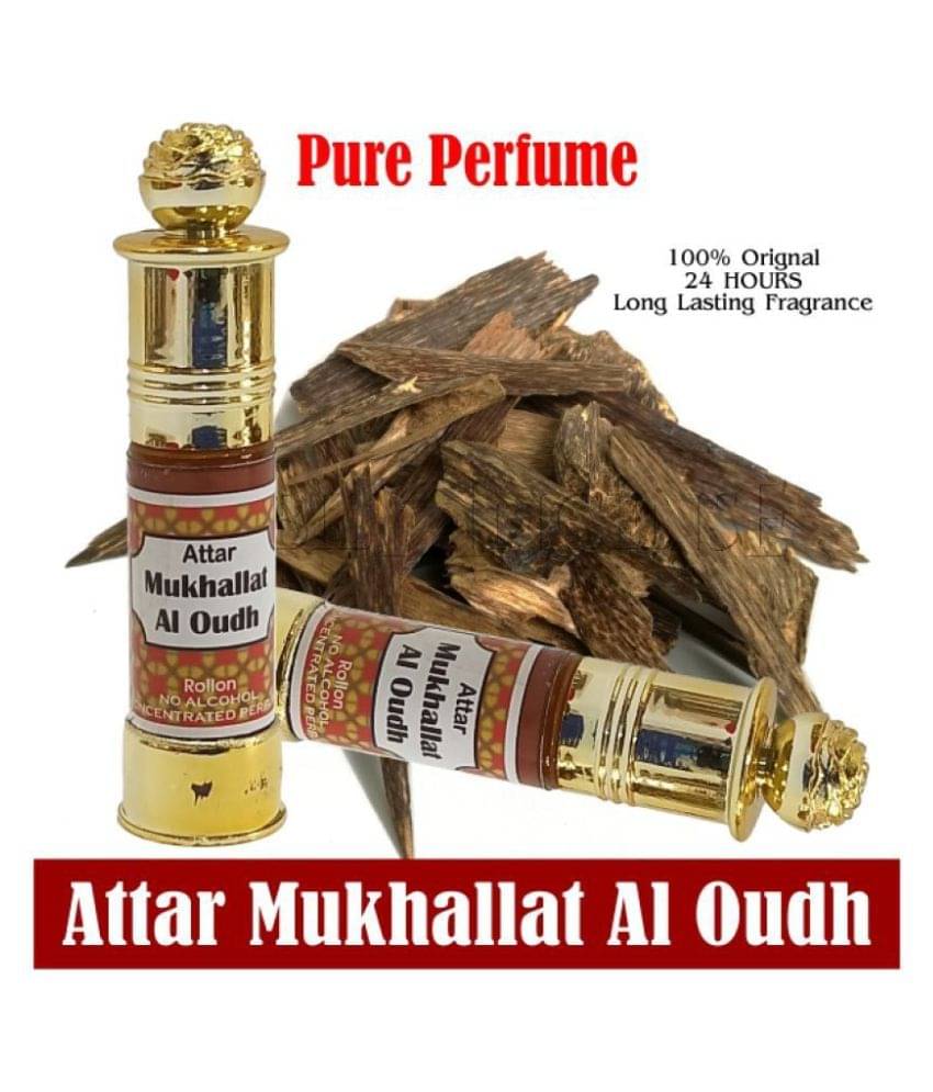 INDRA SUGANDH BHANDAR - Mukhallat Al Oudh Attar For Men & Women 6ml Pack Of 1 INDRA SUGANDH BHANDAR - Mukhallat Al Oudh Attar For Men & Women 6ml Pack Of 1