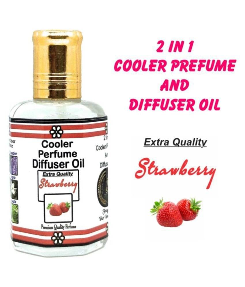     			INDRA SUGANDH BHANDAR - Strawberry Aroma Pure, Natural and Undiluted With Free Dropper 25ml Pack Multipurpose Cooler Perfume Diffuser Oil 25ml