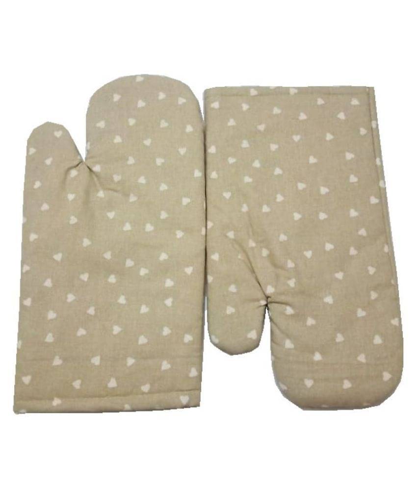     			HOMEFLY Set of 2 Cotton Mittens