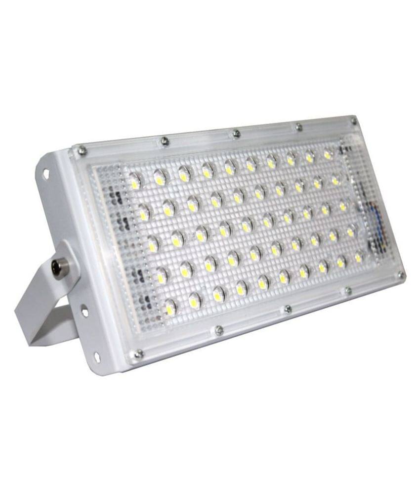     			MLD  Bright cool 50 Watts 240V IP 65 Outdoor Wall lights Cool Day Light - Pack of 1