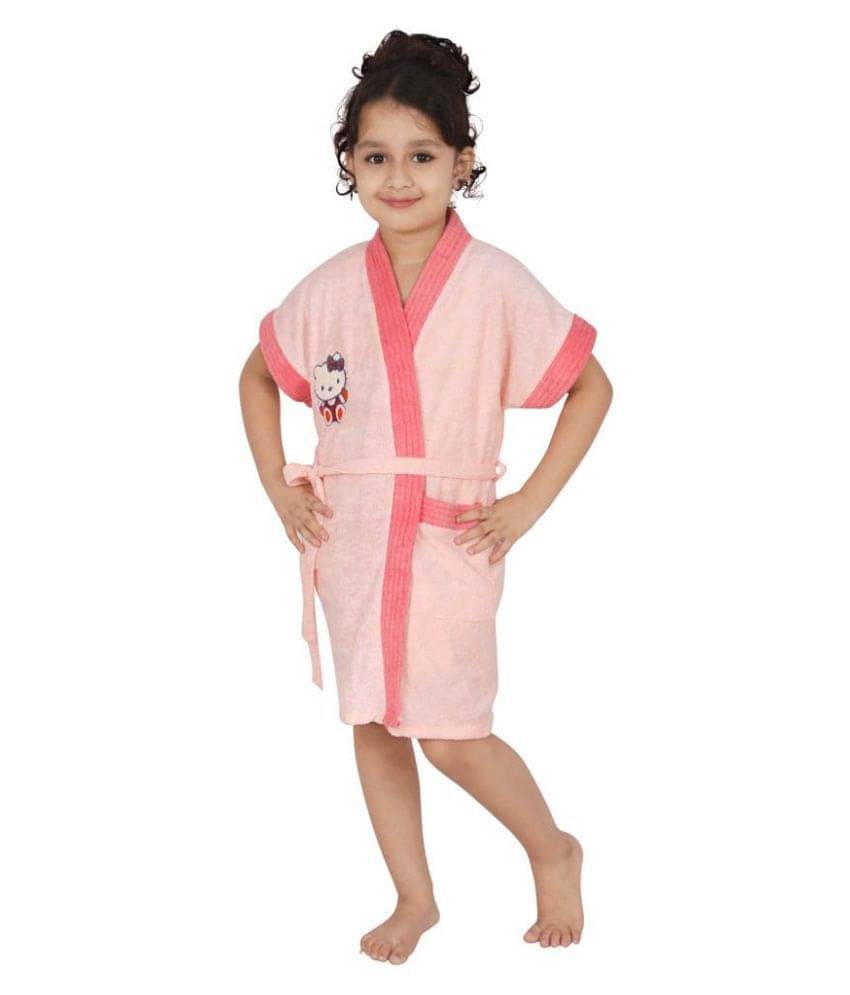    			superior Cotton Peach Bathrobes