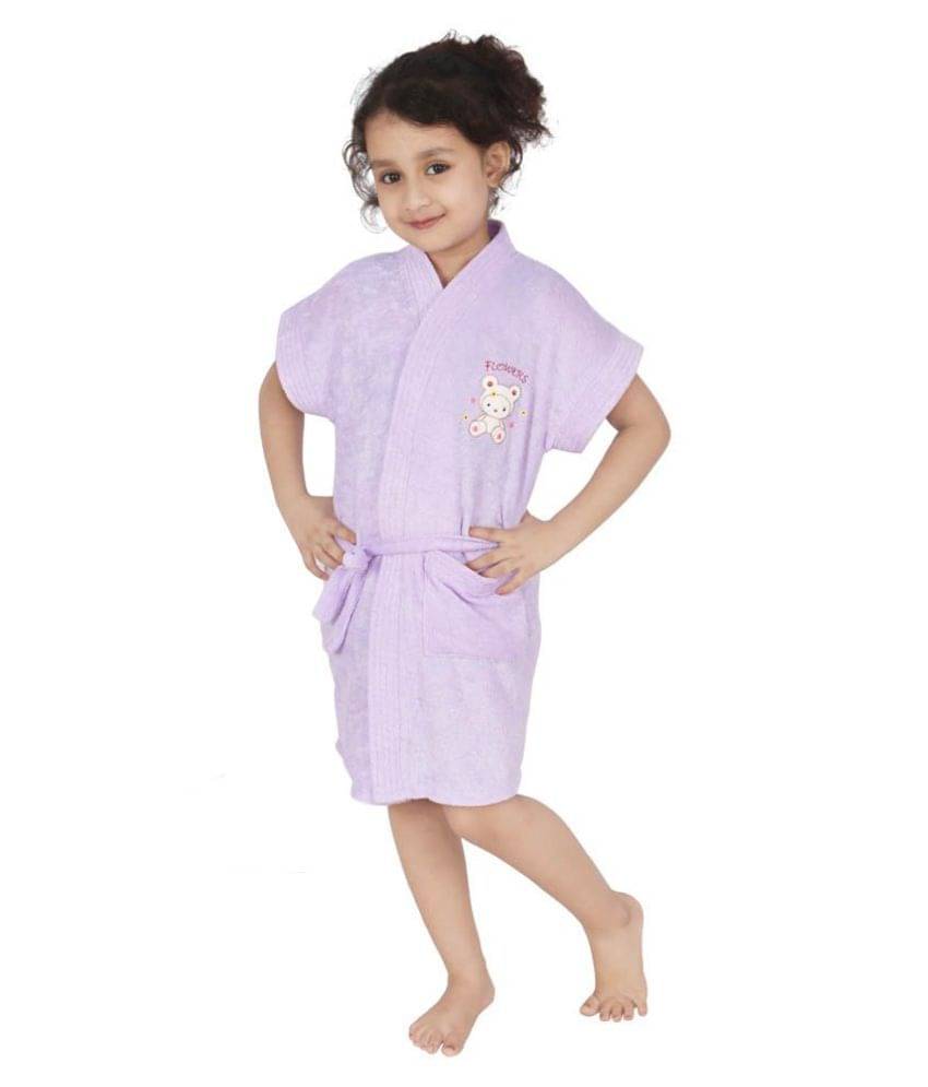 superior Cotton Purple Bathrobes     			superior Cotton Purple Bathrobes