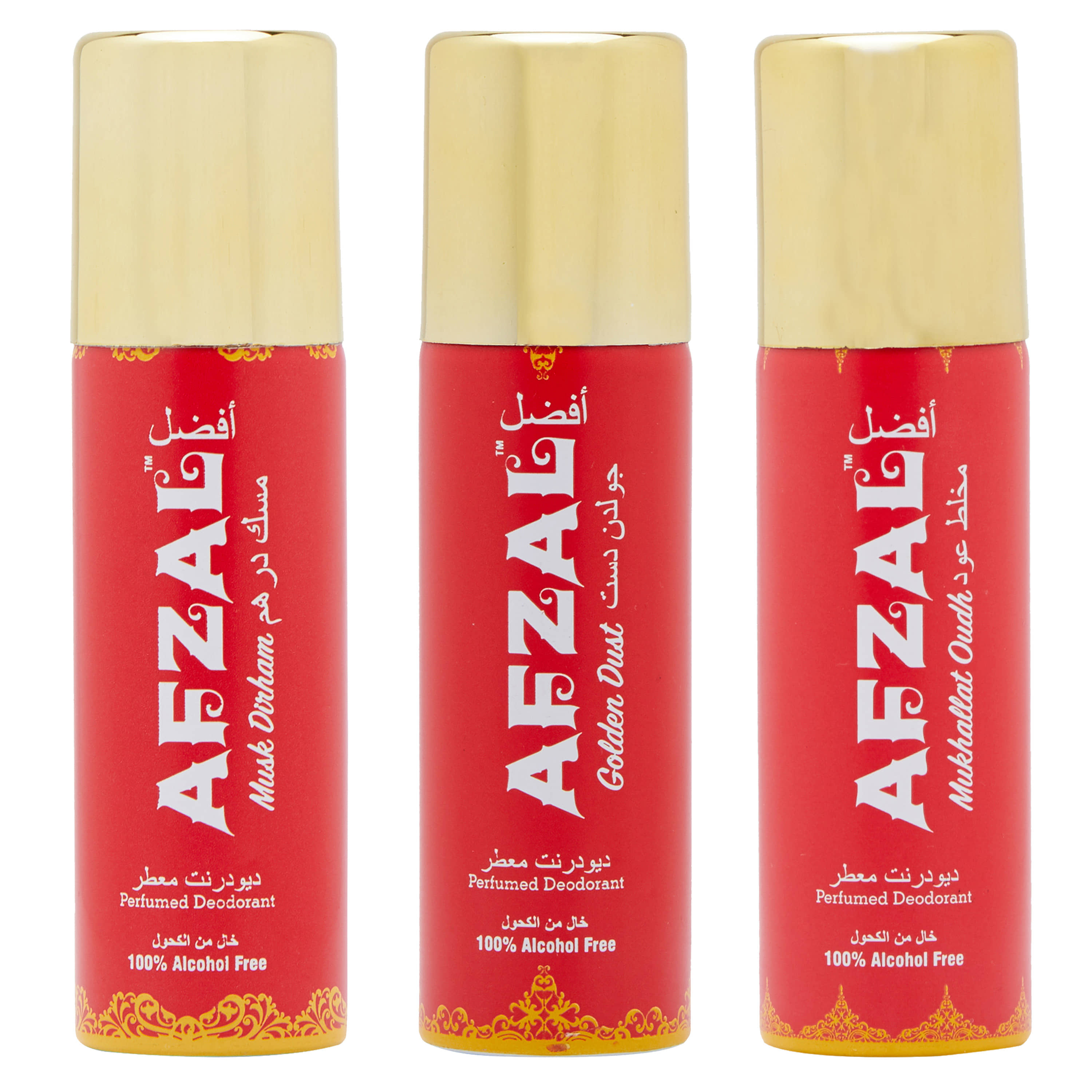 AFZAL - Deodorant Spray for Unisex 50 ml ( Pack of 3 )
