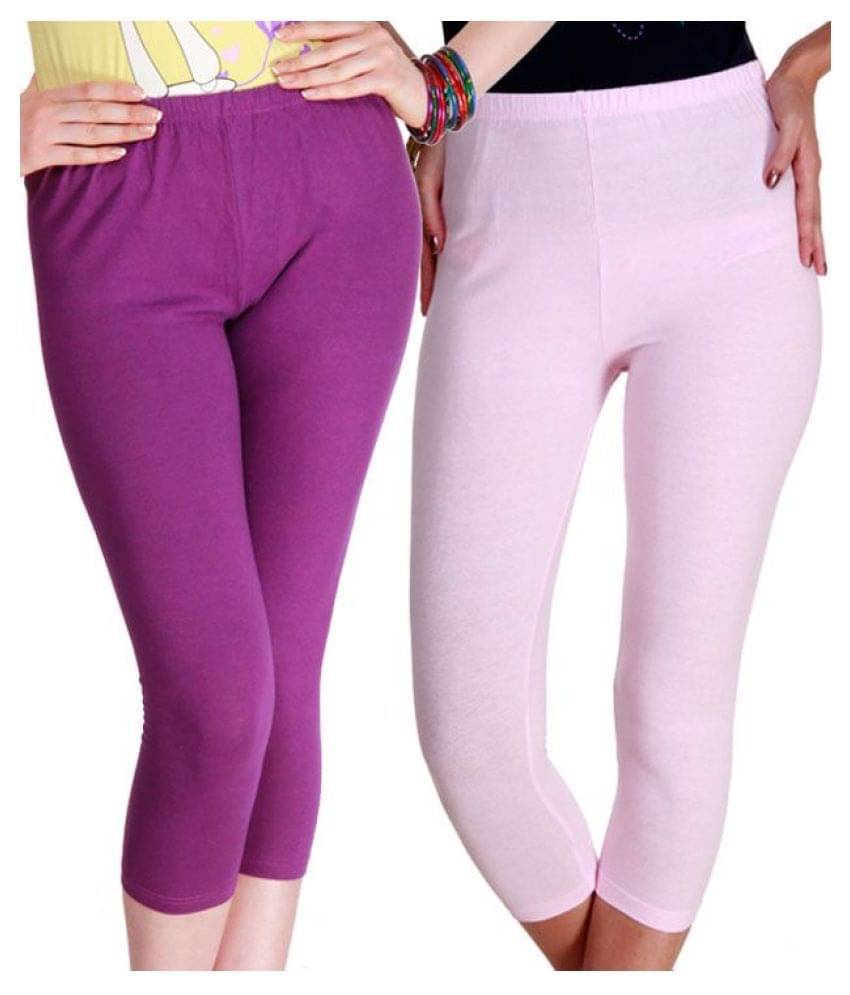     			Rham Lycra Pack of 2 Leggings