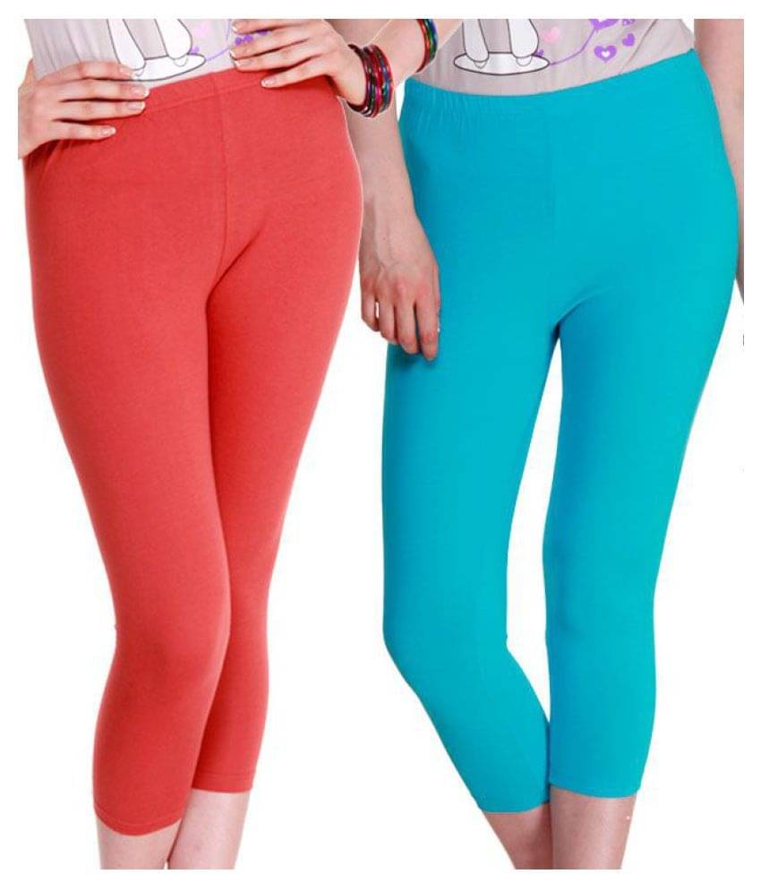     			Rham Lycra Pack of 2 Leggings