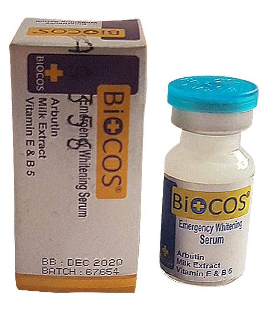 Click Store Biocos Emergency Whitening Face Serum 5 g Click Store Biocos Emergency Whitening Face Serum 5 g