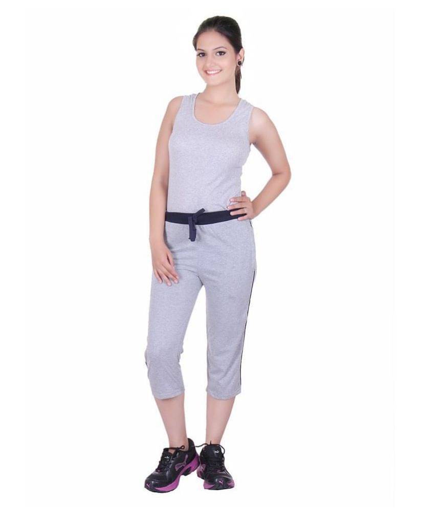    			FeelBlue Cotton Bermuda - Gray