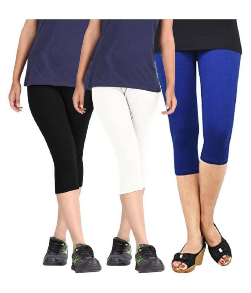     			FeelBlue Cotton Cut-Offs - Multi Color