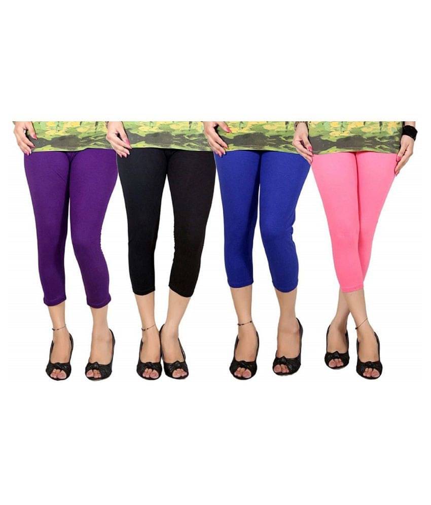     			FeelBlue Cotton Cut-Offs - Multi Color