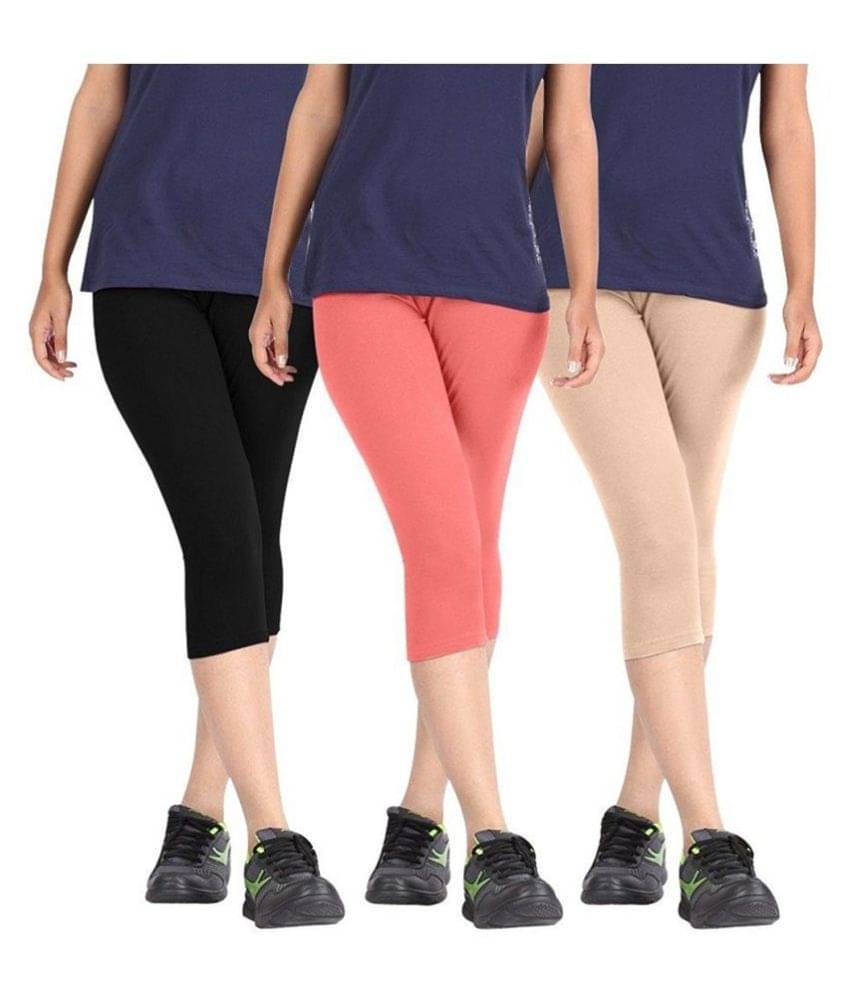     			FeelBlue Cotton Cut-Offs - Multi Color
