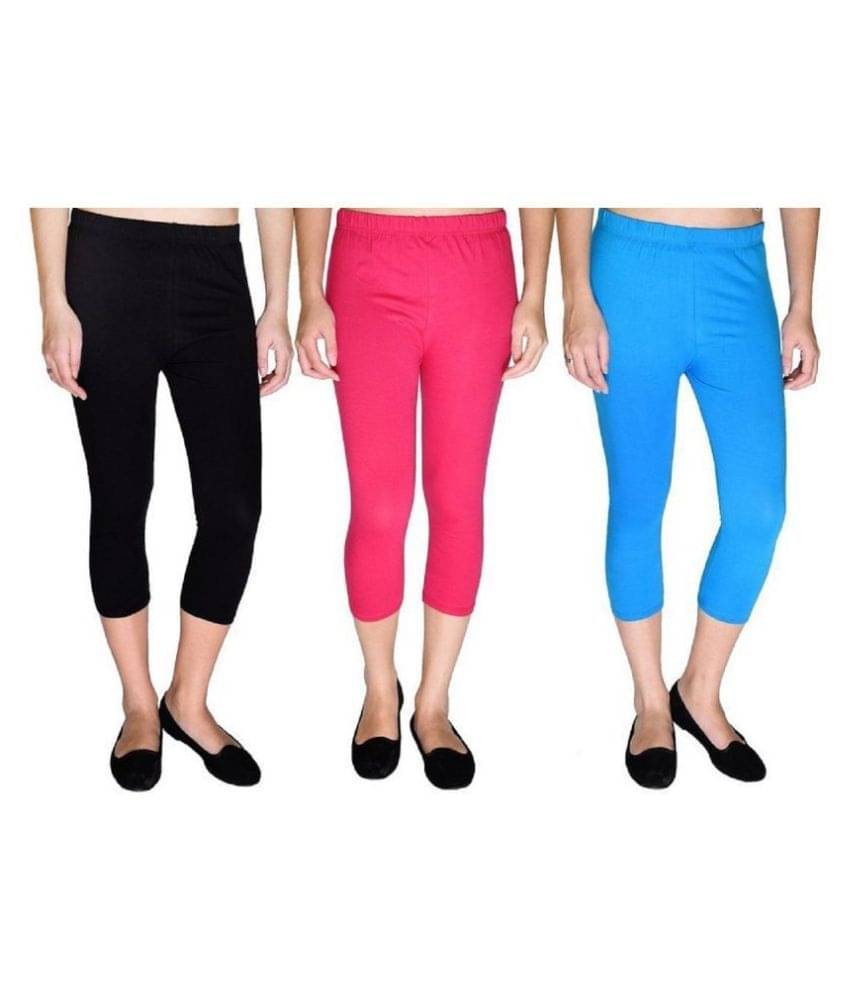     			FeelBlue Cotton Cut-Offs - Multi Color