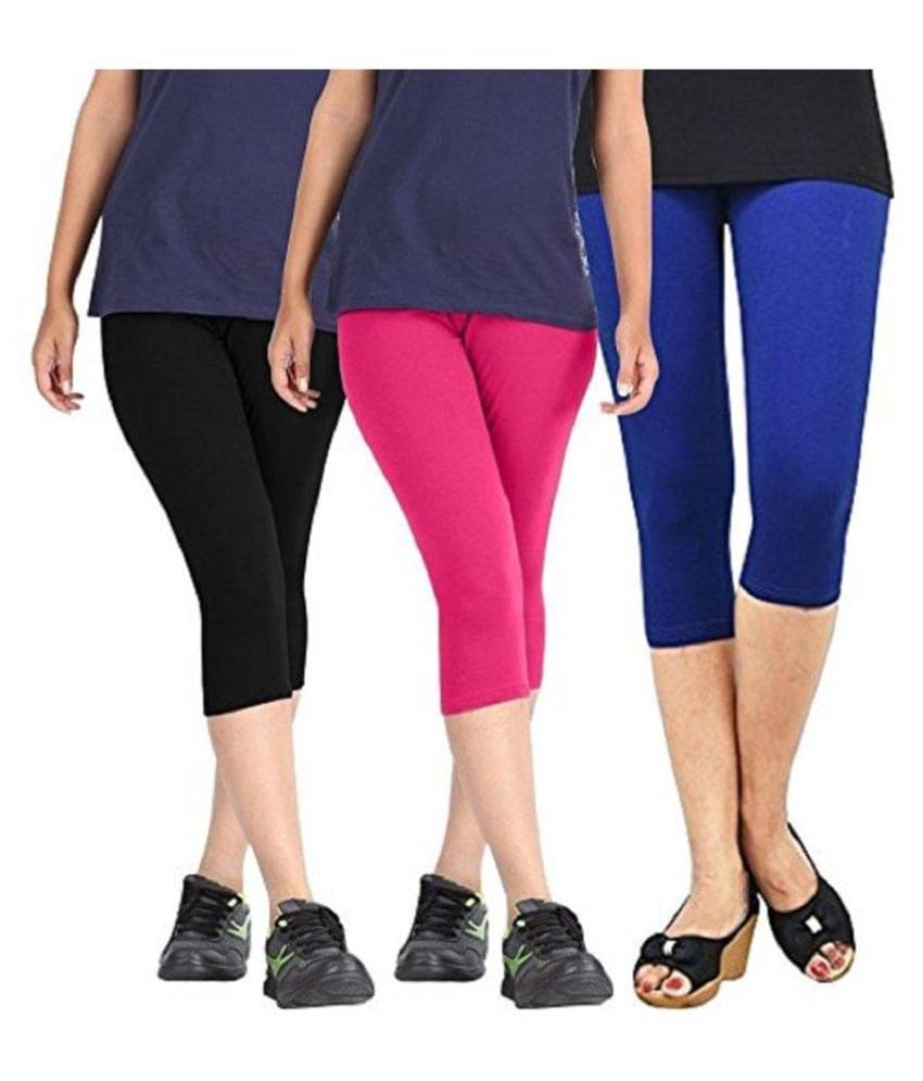     			FeelBlue Cotton Cut-Offs - Multi Color