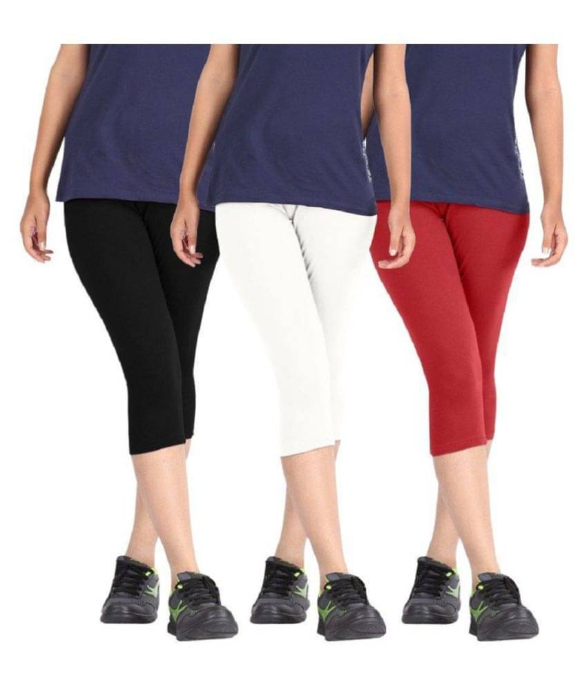     			FeelBlue Cotton Cut-Offs - Multi Color