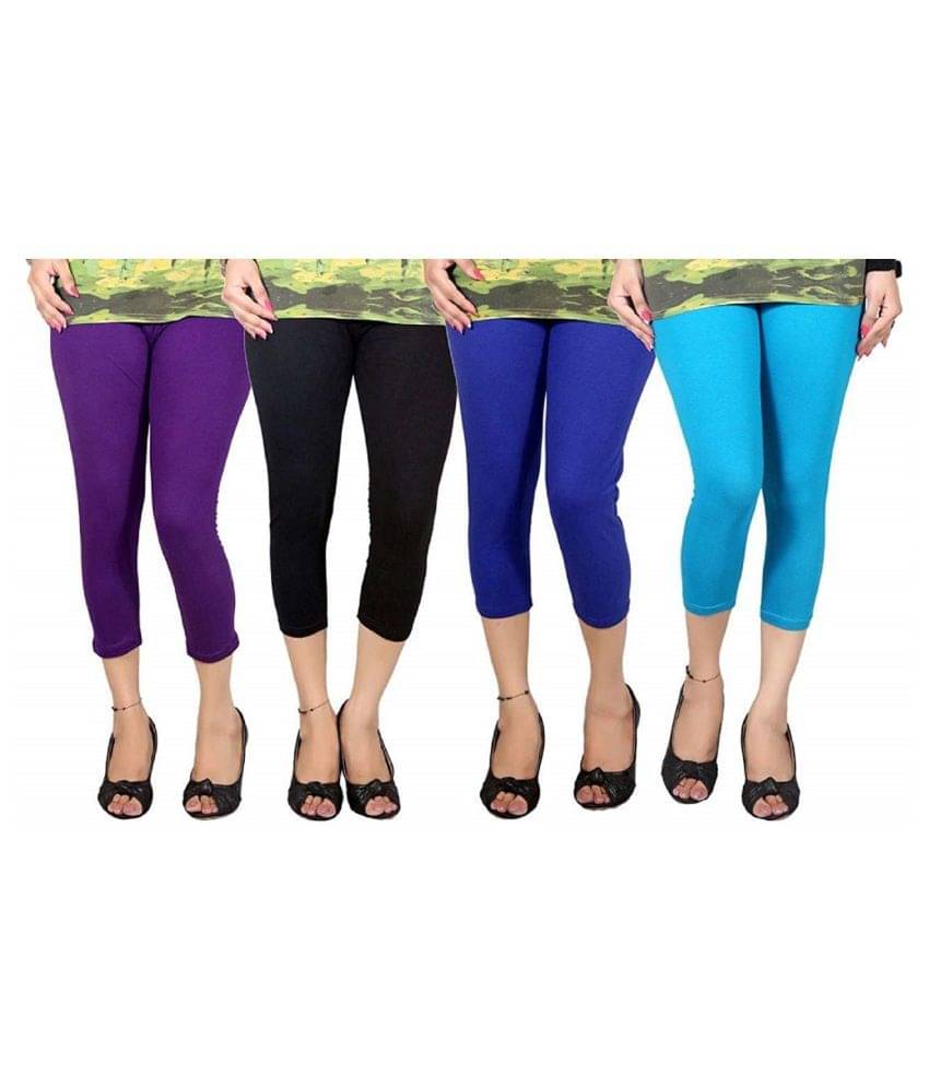     			FeelBlue Cotton Cut-Offs - Multi Color