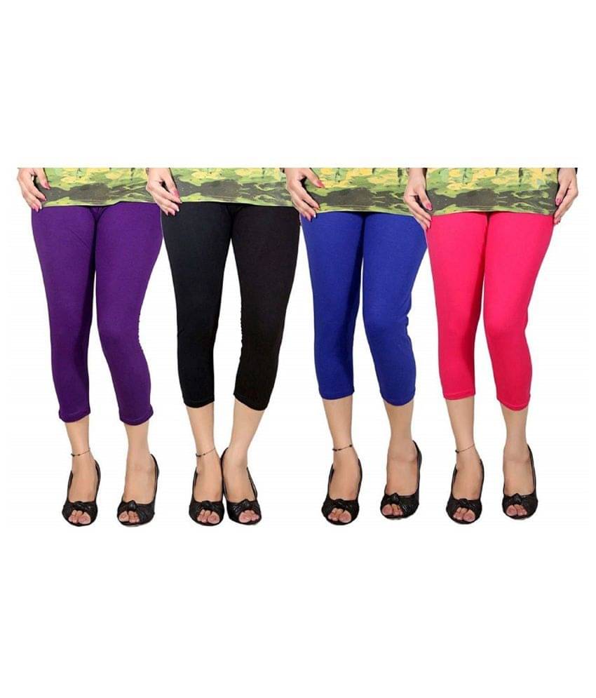     			FeelBlue Cotton Cut-Offs - Multi Color