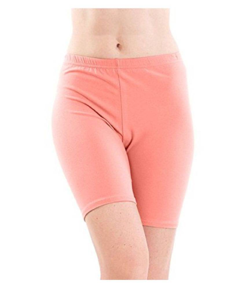     			FeelBlue Cotton Hot Pants - Peach
