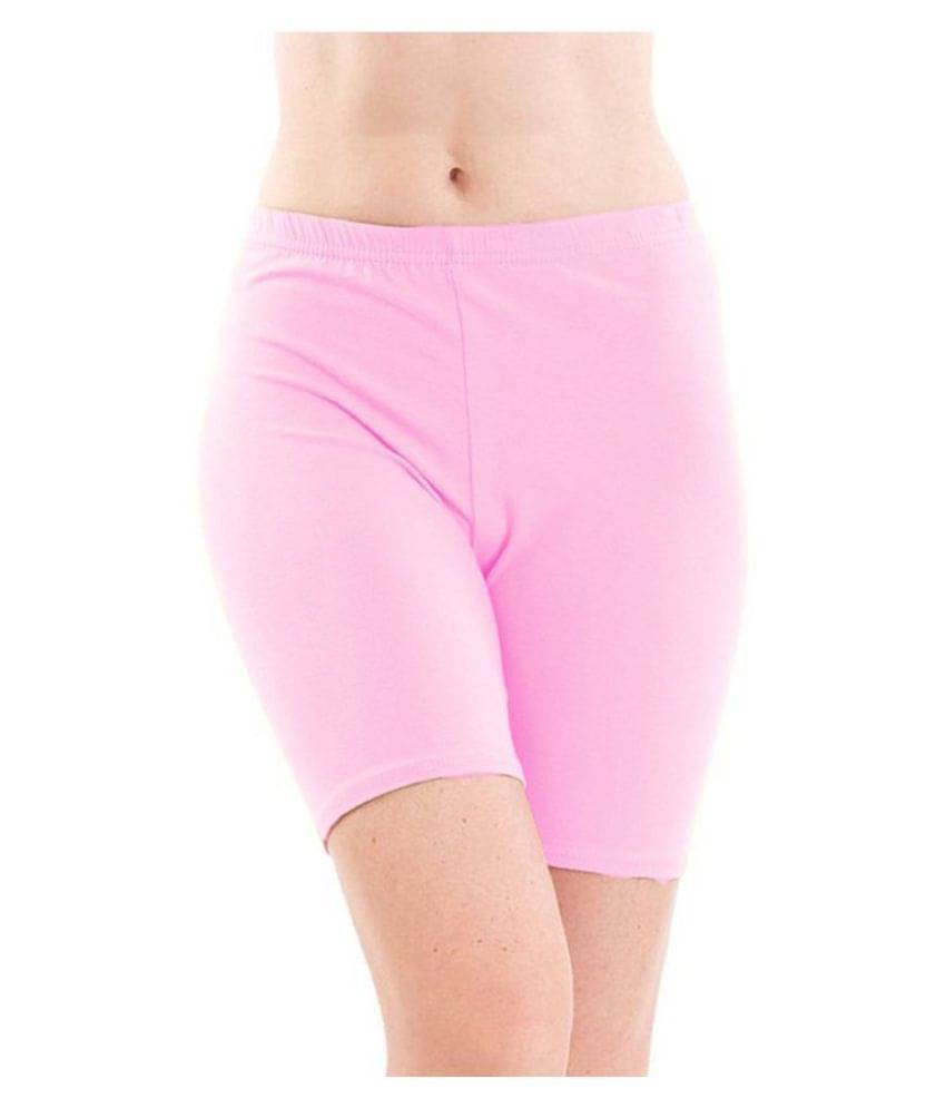     			FeelBlue Cotton Hot Pants - Pink