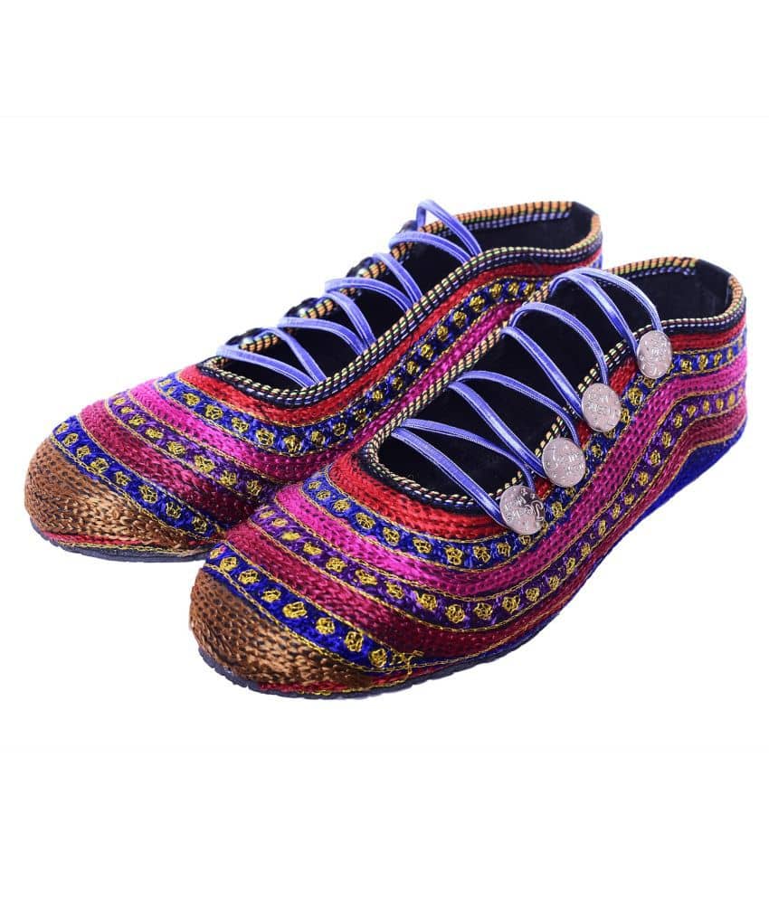 Raj Multi Color Ethnic Footwear - Ethnic Shoes | Buy online on ZillyBuy
