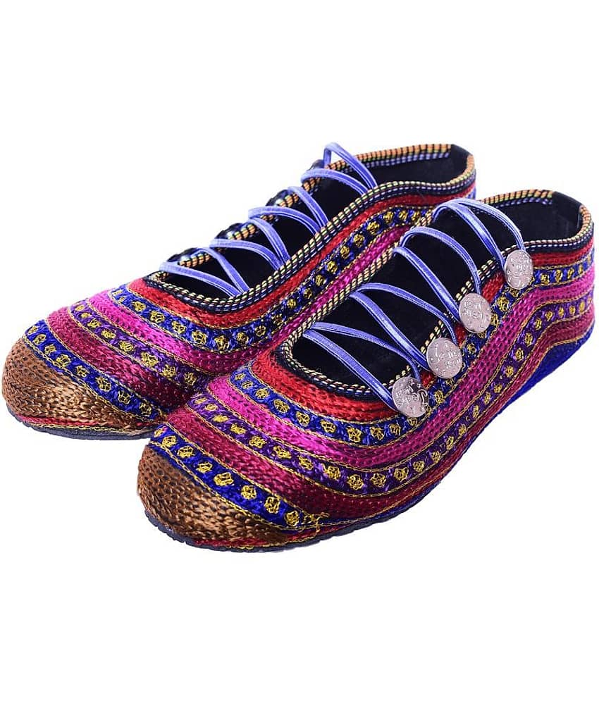 Raj Multi Color Ethnic Footwear - Ethnic Shoes | Buy online on ZillyBuy